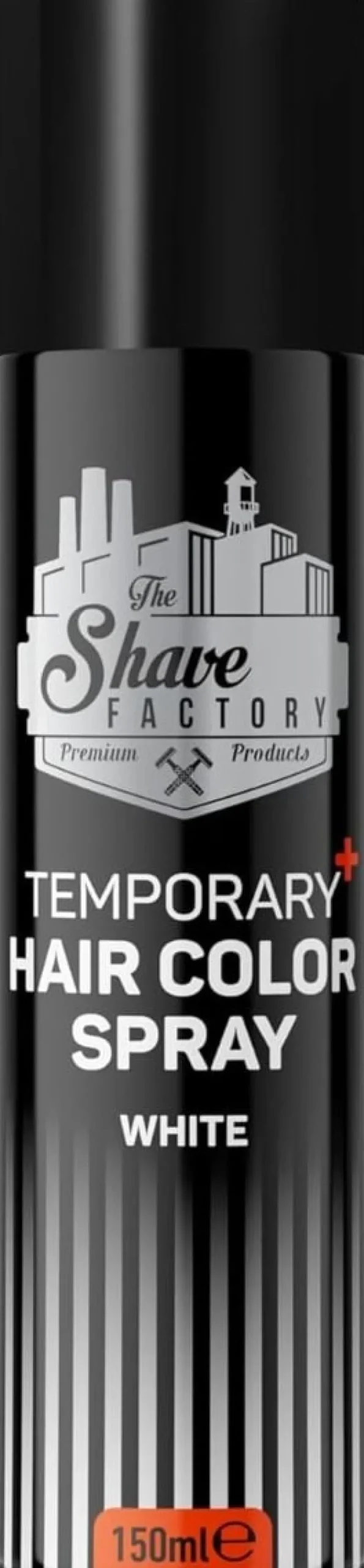 The Shave Factory Temporary Hair Color Spray White - 150 ml