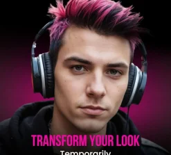 The Shave Factory Temporary Hair Color Spray Pink - 150 ml