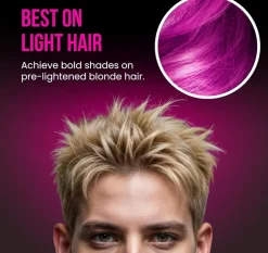 The Shave Factory Temporary Hair Color Spray Pink - 150 ml