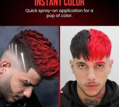 The Shave Factory Temporary Hair Color Spray Red - 150 ml