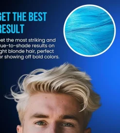 The Shave Factory Temporary Hair Color Spray Blue - 150 ml