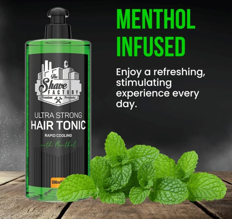 The Shave Factory Ultra Strong Hair Tonic 500 ml