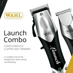 Wahl Professional Launch Clipper & Trimmer Combo Grooming Kit
