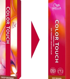 Wella Color Touch Deep Browns 6/71 Dark Blonde Brown Ash - 60 ml
