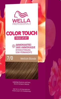 Wella Color Touch Fresh-Up-Kit 7/0 Medium Blonde 130 ml