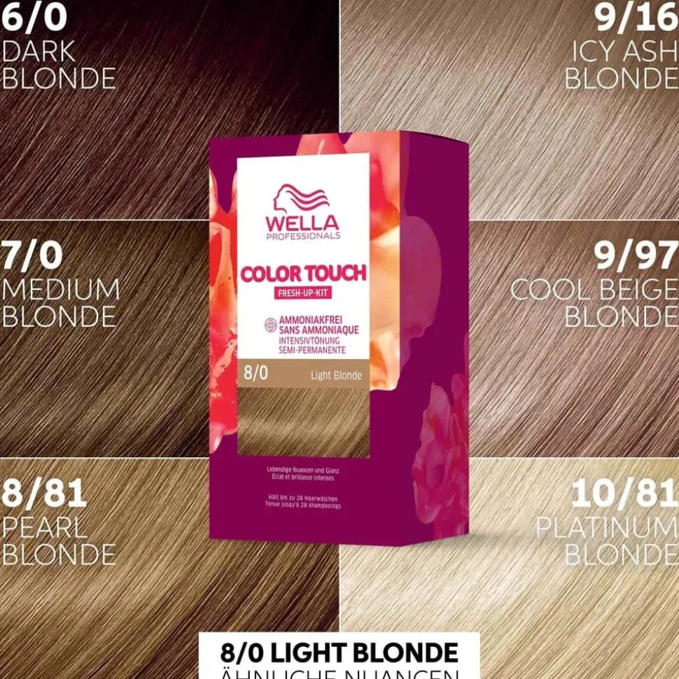 Wella Color Touch Fresh-Up-Kit 9/97 Cool Beige Blonde 130 ml
