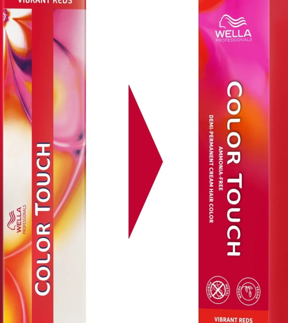 Wella Color Touch Vibrant Reds Dark Blonde Red Brown 6/47 - 60 ml
