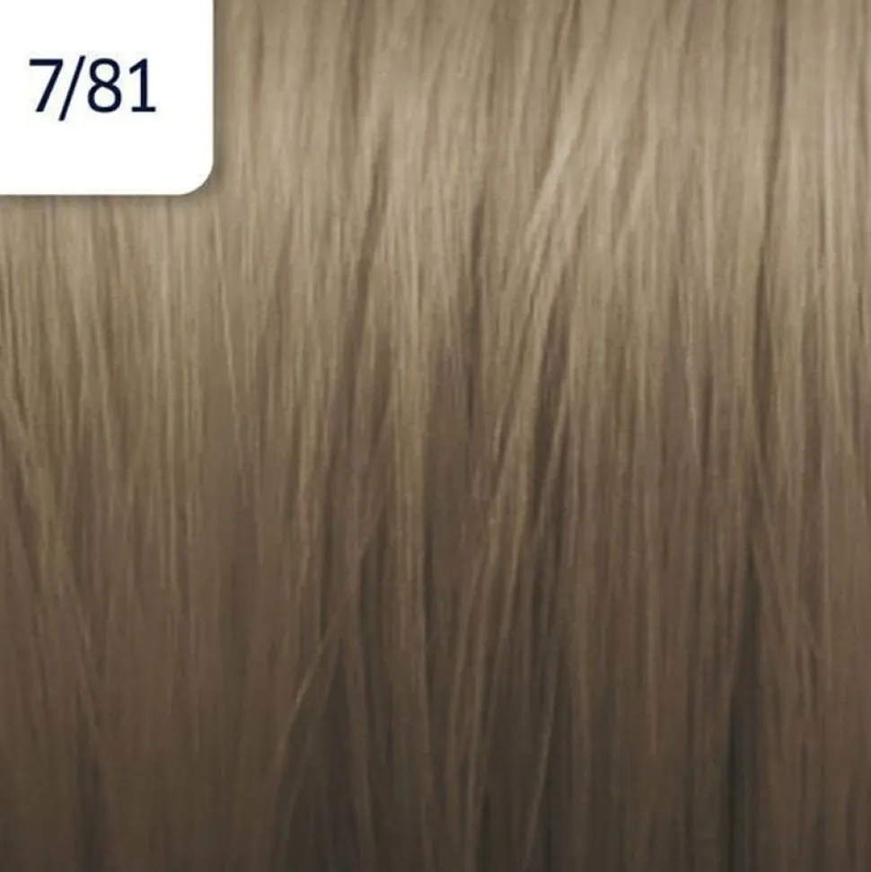Wella Illumina 7/81 Medium Pearl Ash Blonde - 60 ml