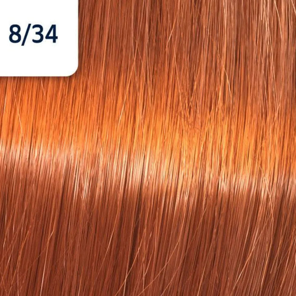 Wella Koleston Perfect Me+ Vibrant Reds 8/34 Light Gold - Red Blonde - 60 ml