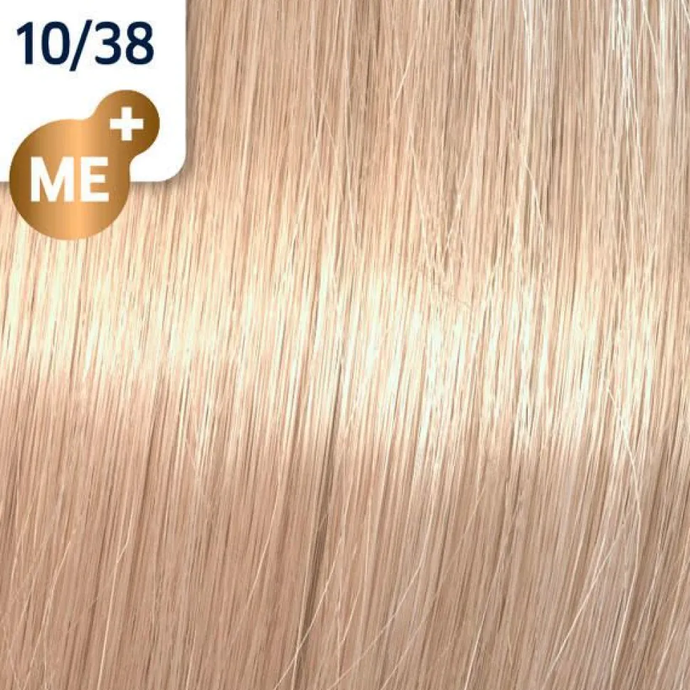 Wella Koleston Perfect Me+ Rich Naturals 10/38 Lightest Gold Pearl Blonde - 60 ml