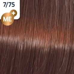 Wella Koleston Perfect Me+ Deep Browns 7/75 Medium Brunette Mahogany Blonde - 60 ml