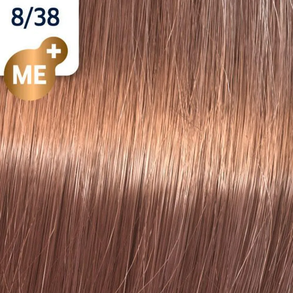 Wella Koleston Perfect Me+ Rich Naturals 8/38 Light Gold Pearl Blonde - 60 ml