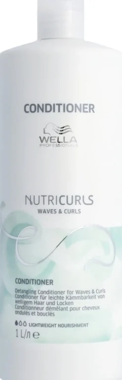 Wella Nutricurls Detangling Conditioner 1000 ml