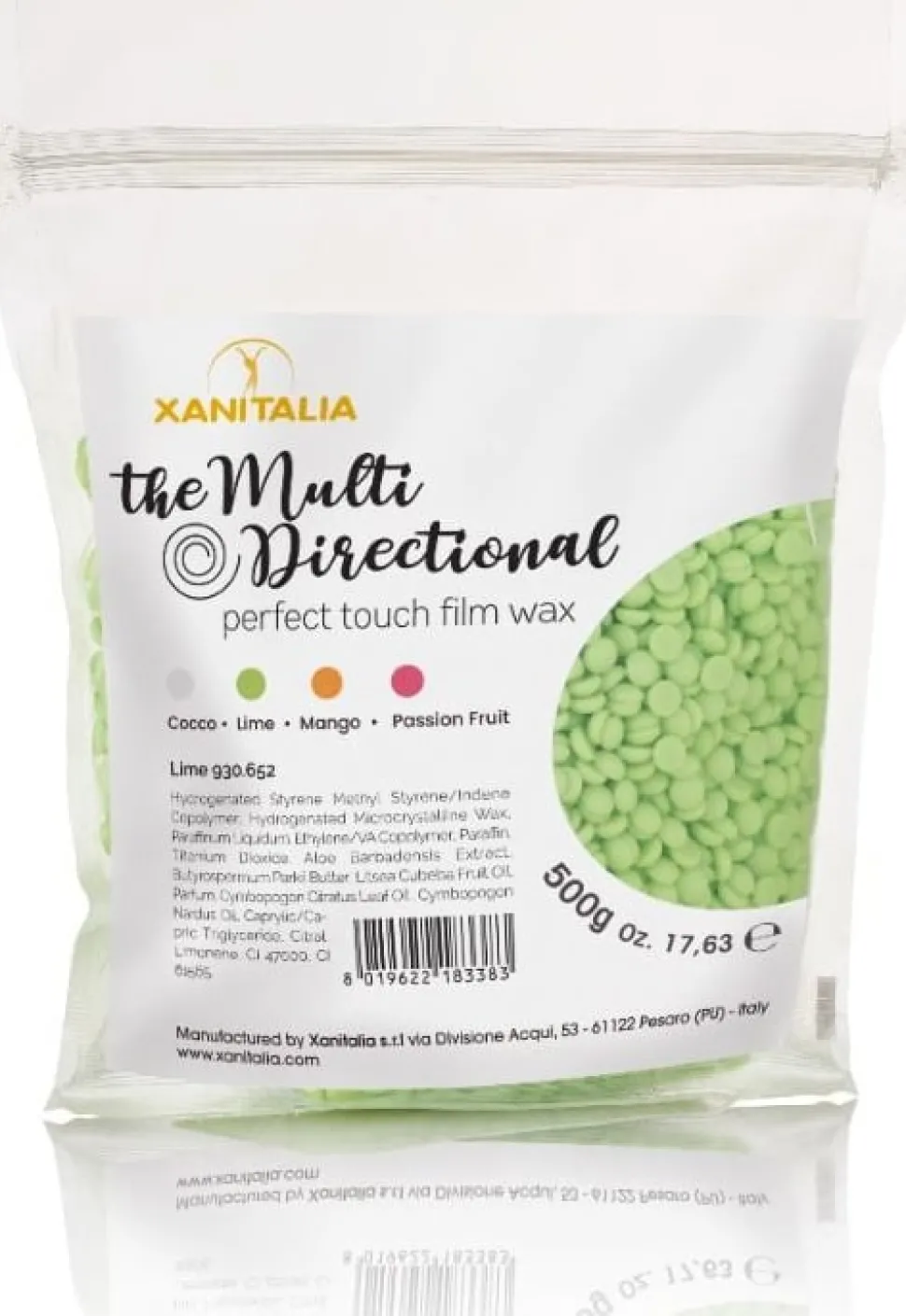 XanitaliaPro - Disposable Wax With Lime Fragrance 500g