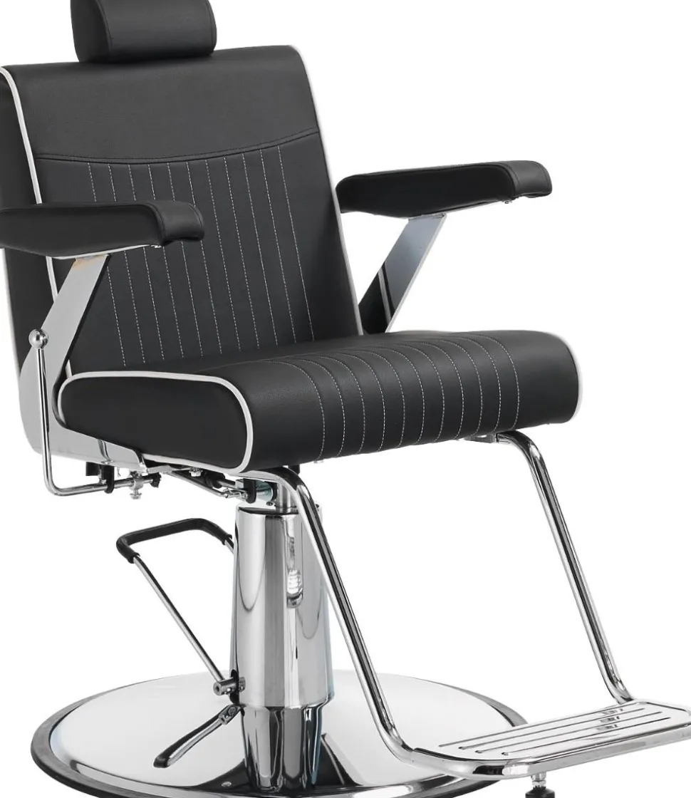 XanitaliaPro Hair Maiorca Barber Chair - Black