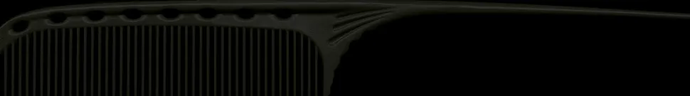 YS Park Carbon Tail Comb No.105 Black