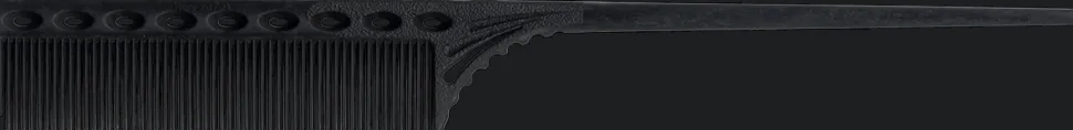 YS Park Carbon Tail Comb No.107 Black