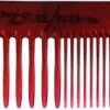 YS Park Cutting Comb No.339 Light Transparent Red - 175 mm