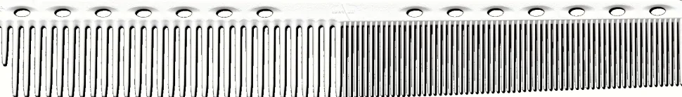 YS Park Cutting Comb No.339 White - 180 mm