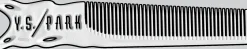 YS Park Flex Cutting Comb No.209 White