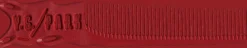 YS Park Flex Cutting Comb No.209 Red