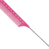 YS Park Tail Comb No. 102 Pink - 220 mm