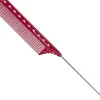 YS Park Tail Comb No. 102 Red - 220 mm
