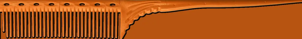 YS Park Tail Comb No.101 Orange