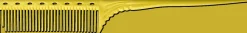 YS Park Tail Comb No.101 Yellow