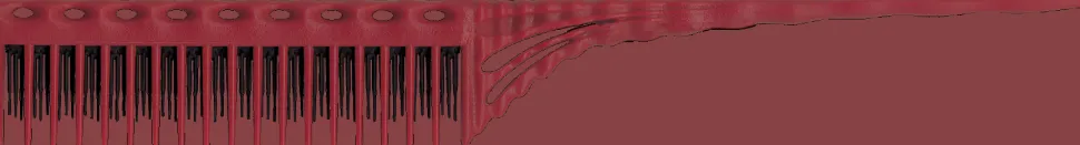 YS Park Teasing Comb No.150 Red