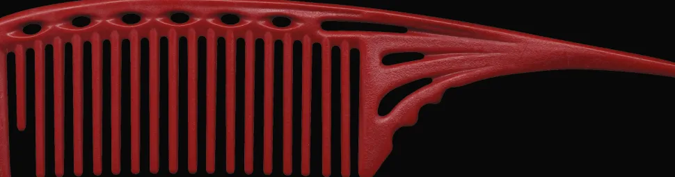 YS Park Tint Tail Comb No.603 Red